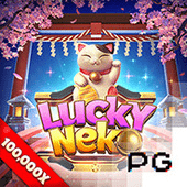 Lucky Neko tile artwork